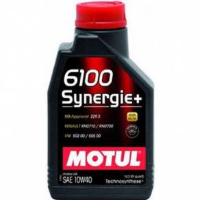 Моторное масло Motul 6100 Synergie+ 10W40 (A3/SN), 1л.