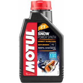 Масло для снегоходов Motul Snowpower Synth 2T (TC/FD), 1л.