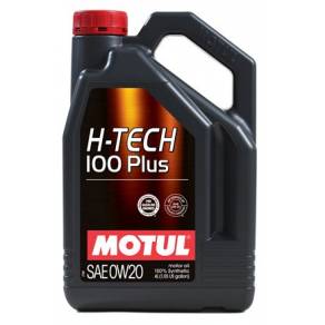 Моторное масло MOTUL H-TECH 100 PLUS 0W20, 4л.