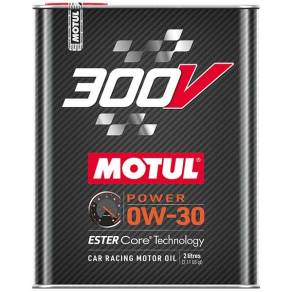 Моторное масло Motul Power 300V 0W-30 Racing, 2л.
