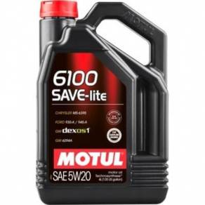 Моторное масло Motul 6100 SAVE-lite 5W20 (SN/GF-5), 4л.