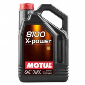 Моторное масло Motul 8100 X-power 10W60 (A3/SN), 5л.