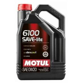 Моторное масло MOTUL 6100 SAVE-LITE 0W20, 4л.