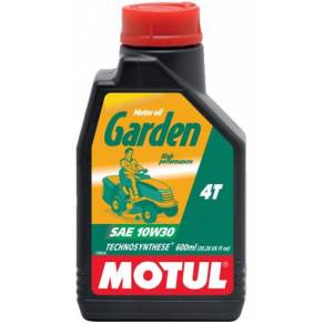 Масло для газонокосилки, мотокультиватора Motul Garden 4T 10W-30 (SJ/SH), 0.6л
