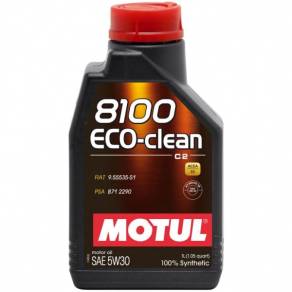 Motul 8100 ECO-clean 5W30 C2 / SN, 1л.
