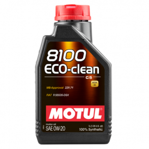 Моторное масло Motul 8100 ECO-clean 0W20 C5/C6/SP/GF-6a, 1л.