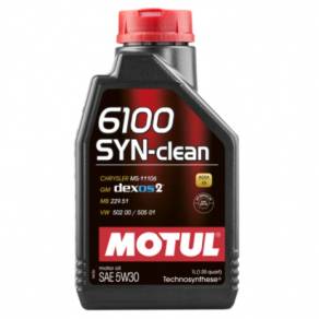 Motul 6100 SYN-clean 5W30 (C3/SN), 1л.