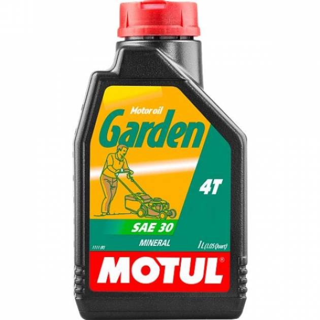 Масло для газонокосилки, мотокультиватора Motul Garden 4T SAE 30 (SG)